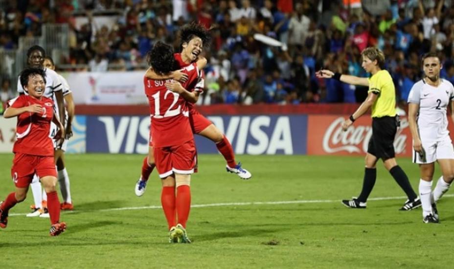 Corea del Norte recibió como heroínas a las campeonas del Mundial sub 20