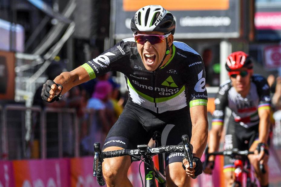 El holandés Tom Dumoulin conservó el liderato en el Giro de Italia