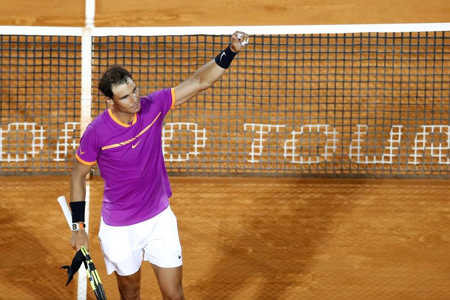 Nadal y Del Potro avanzaron a octavos en Roma