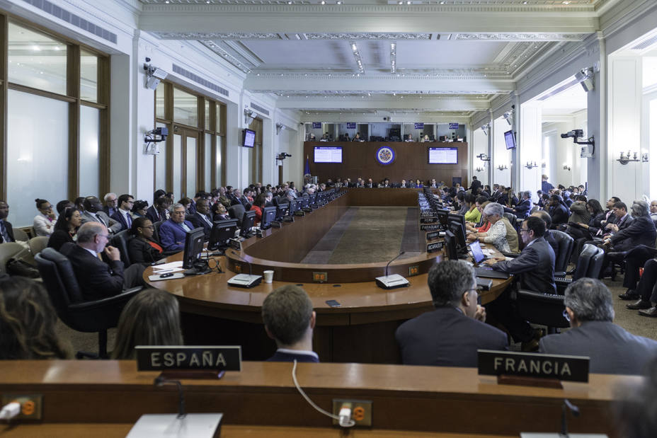 OEA fijará mañana la fecha para celebrar siguiente reunión sobre Venezuela