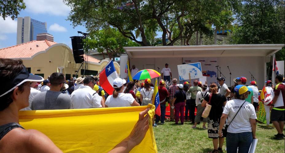 Venezolanos en el mundo protestaron contra Maduro