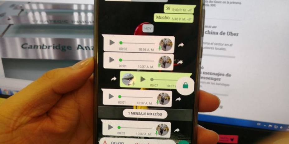 La nueva forma de enviar audios en WhatsApp para Android