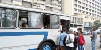 Pasaje urbano, Bloque de Transporte del Oeste de Caracas
