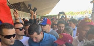 Juan Guaidó Mercado Libre de Maracay