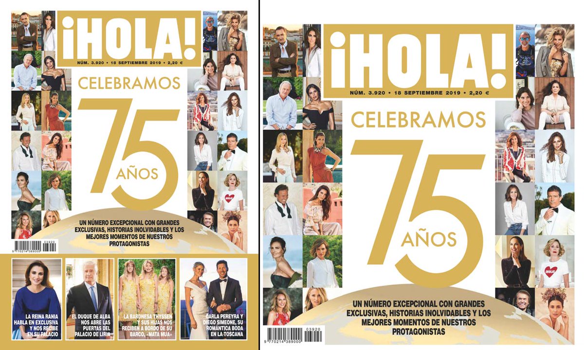 ¡Hola! publica una edición especial por su aniversario