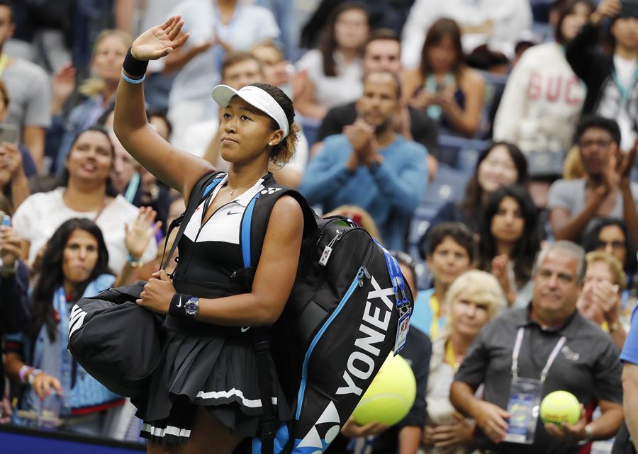 Eliminación de Osaka deja al US Open sin cuatro primeras del ranking WTA