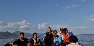 Tripulantes de la embarcación Ana María, que partió de Güiria hacia Trinidad y Tobago el 16 de mayo