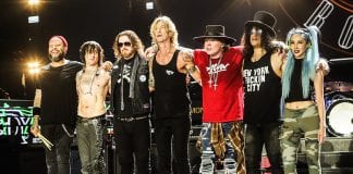 Guns N' Roses récord