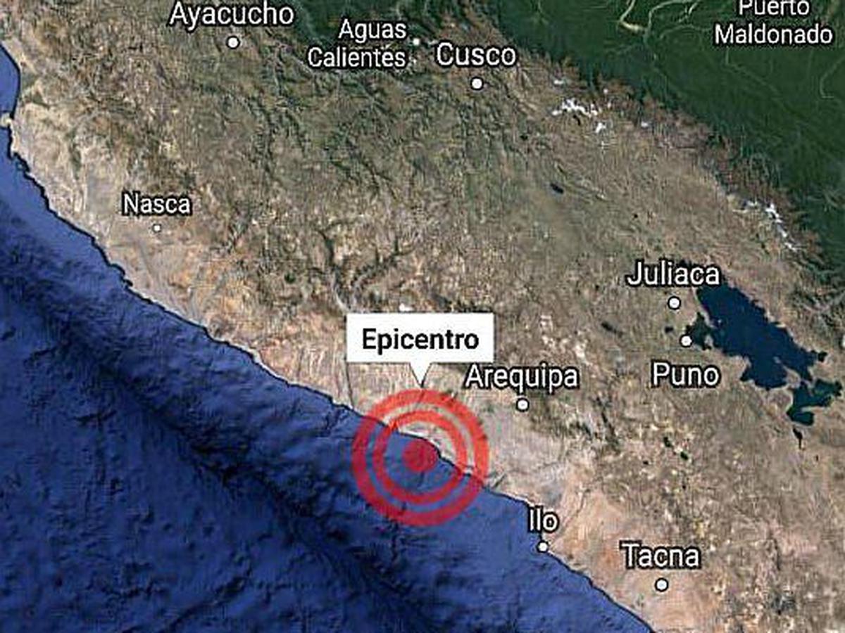 Sismo de magnitud 6 se sintió en el sur de Perú sin causar daños