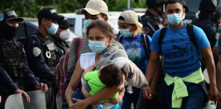 Honduras aseguró que la caravana de migrantes no logrará atravesar Guatemala: "La ruta está sellada"