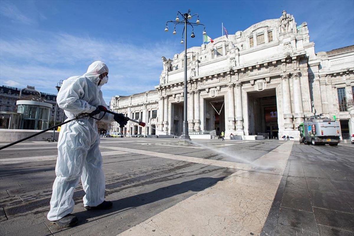 Italia sumó 10.593 casos de covid-19 y 541 fallecidos en las últimas 24 horas