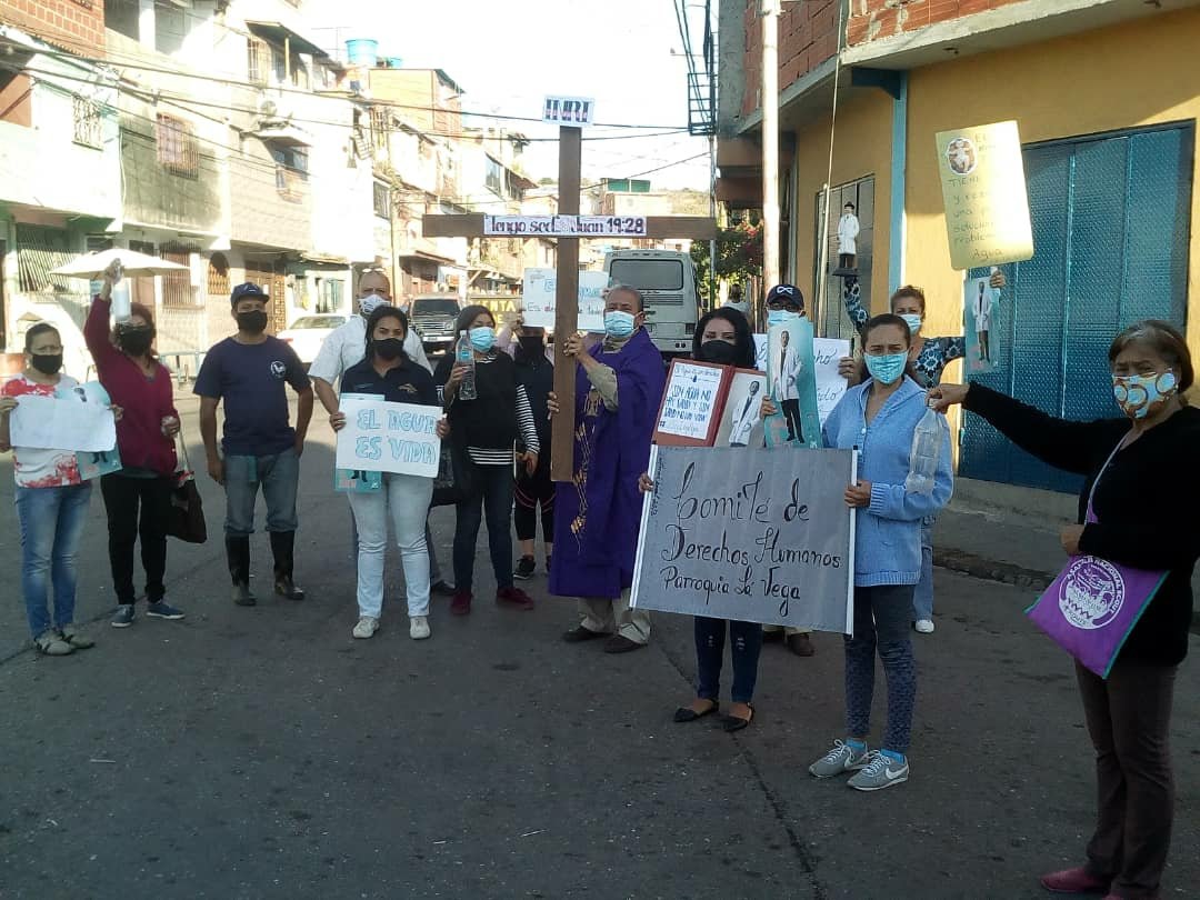 Vecinos de La Vega protestaron para exigir suministro regular de agua potable