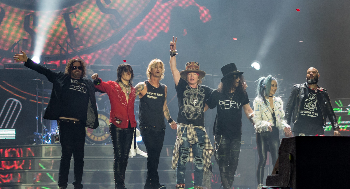 Guns N’ Roses se presentará en Uruguay por segunda vez en gira por Suramérica