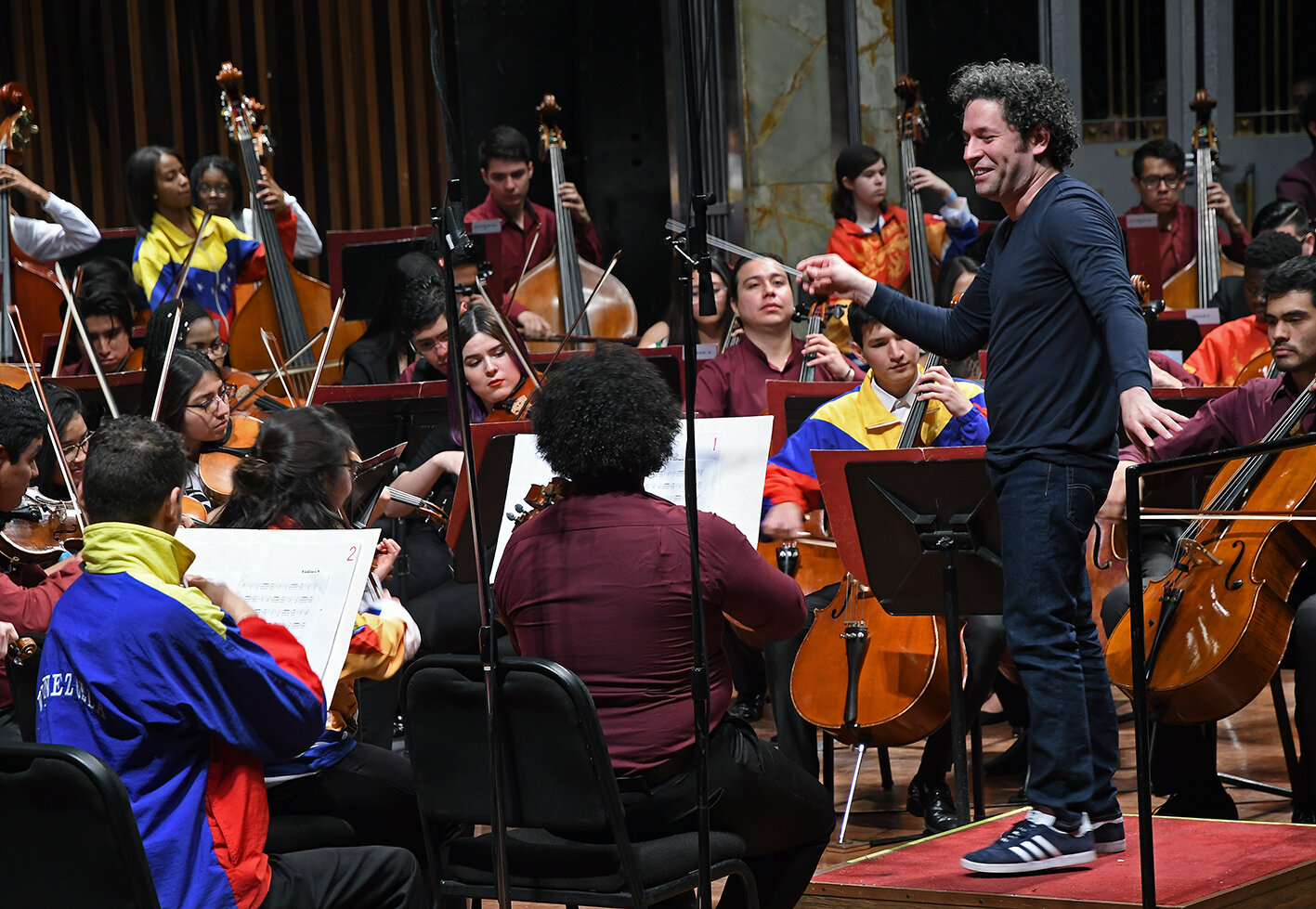 La orquesta joven Dudamel iniciará en el Museo del Prado una gira