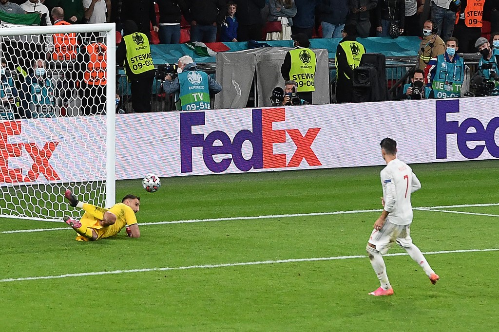 Italia ganó a España en los penaltis y es finalista de la Eurocopa