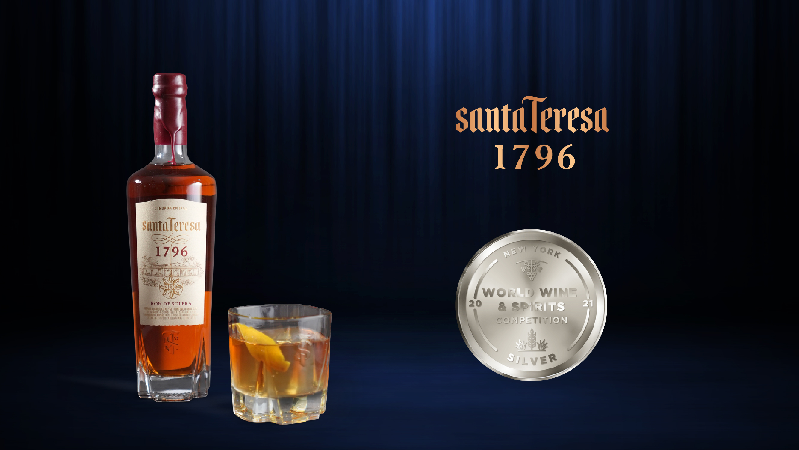 Santa Teresa 1796 conquista Estados Unidos: medalla de plata en el New York World Wine & Spirits Competition