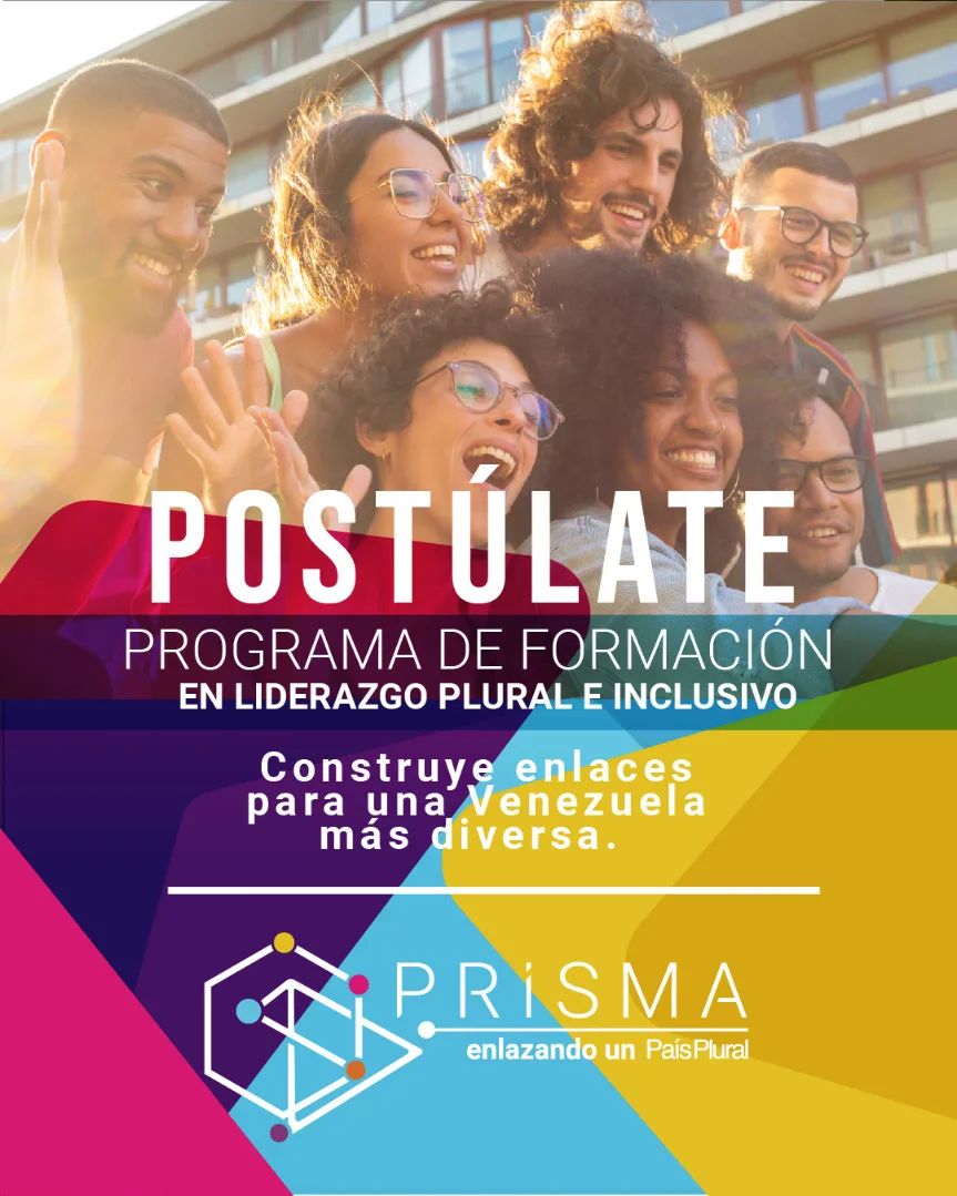 Prisma es un programa de formación en liderazgo dirigido a miembros de la comunidad LGBTIQ+ y aliados