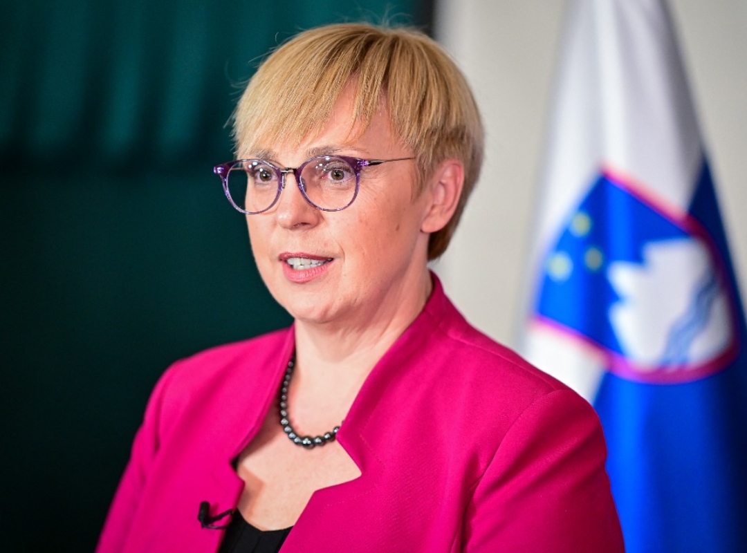 mujer presidente de Eslovenia