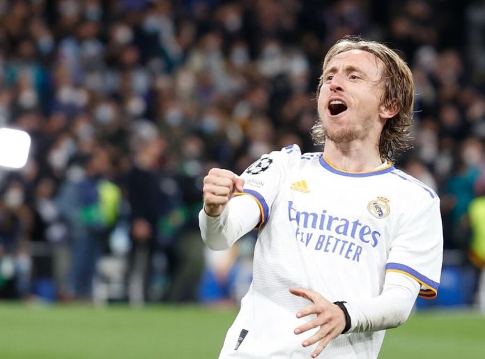 Luka Modric fútbol / vía web