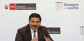 Ministro de Defensa de Perú renuncia por "motivos personales"