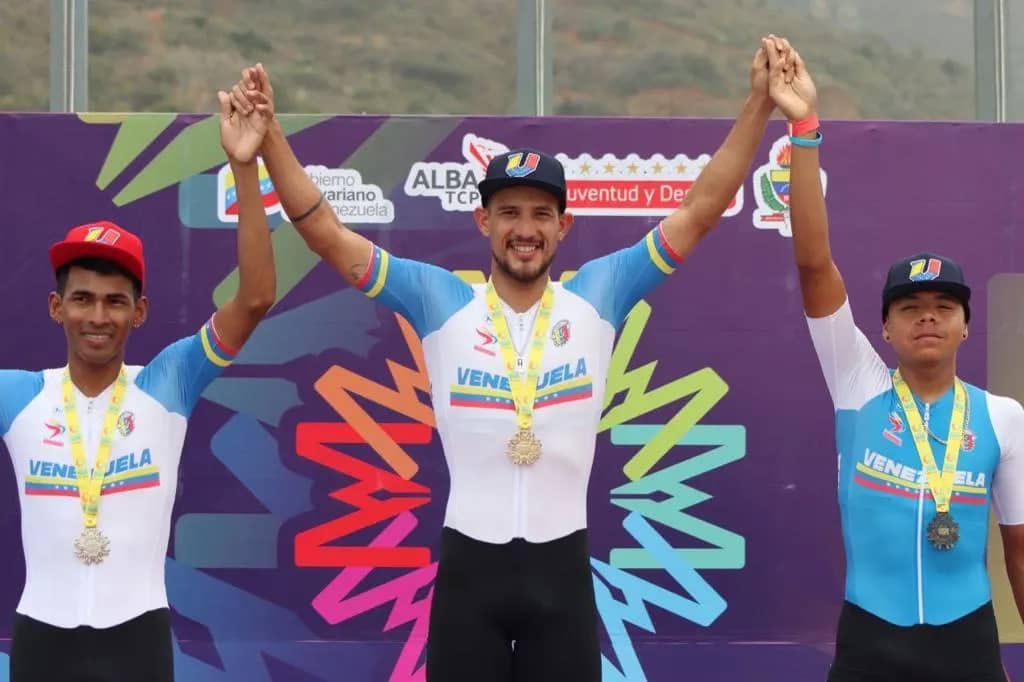 Juegos de la ALBA 2023 abren con oro para Venezuela en ciclismo de ruta