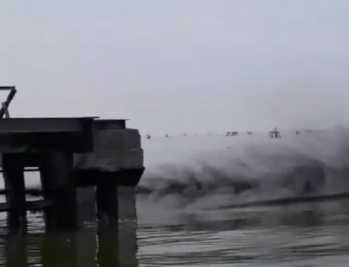 Publican impactante video de una fuga de petróleo en el Lago de Maracaibo