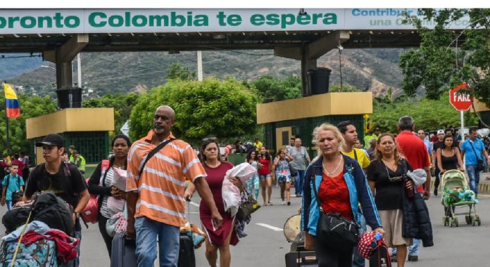 Migrantes Colombia venezolanos Estados Unidos