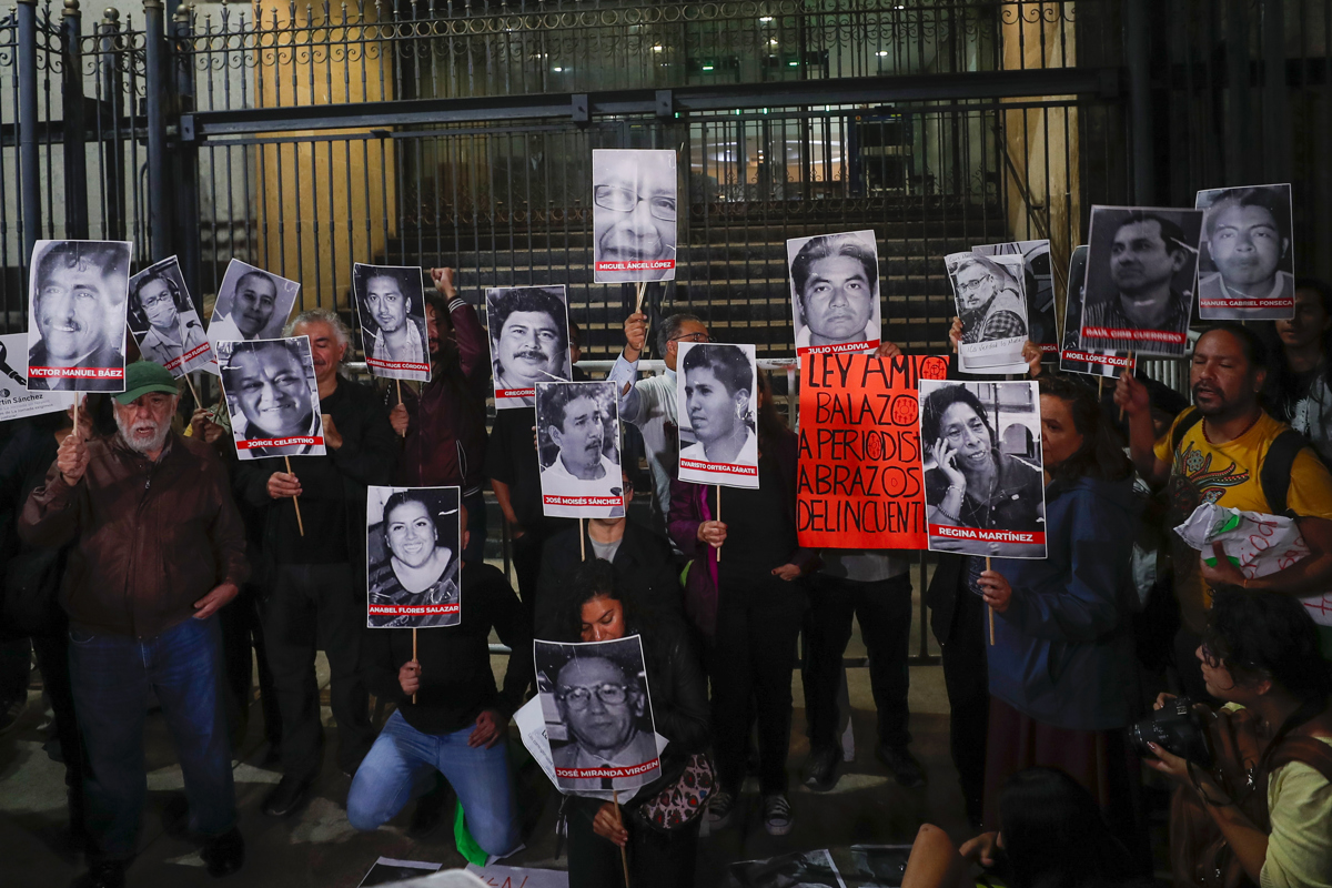 Periodistas exigen justicia por asesinatos y violencias contra gremio en México