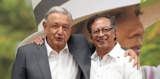 Petro se reunión con López Obrador