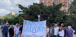 Ciudadanos protestaron frente al Traki de La Boyera