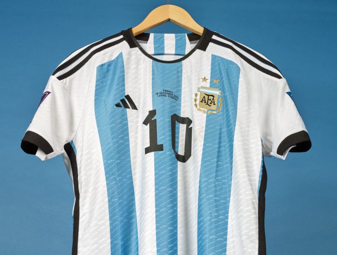 Messi's 2022 World Cup jerseys to be auctioned soon