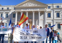 Madrid Marcha Día Internacional Longevidad