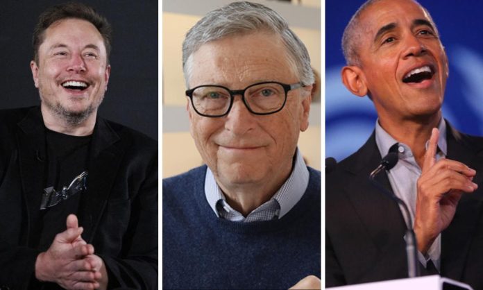 Barack Obama, Bill Gates, Elon Musk y Mark Zuckerberg Libros
