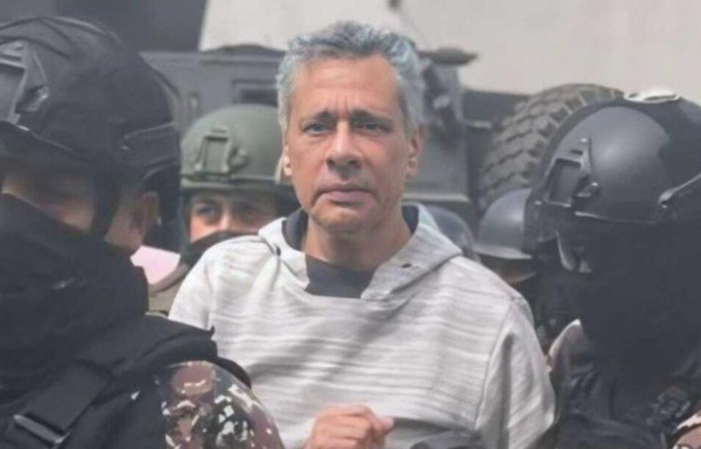 Jorge Glas ya se encuentra en una prisión de alta seguridad tras ser detenido en la embajada de México en Quito