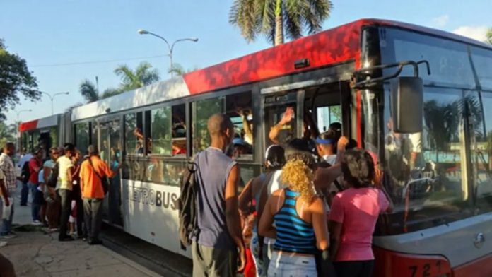 transporte público en Cuba