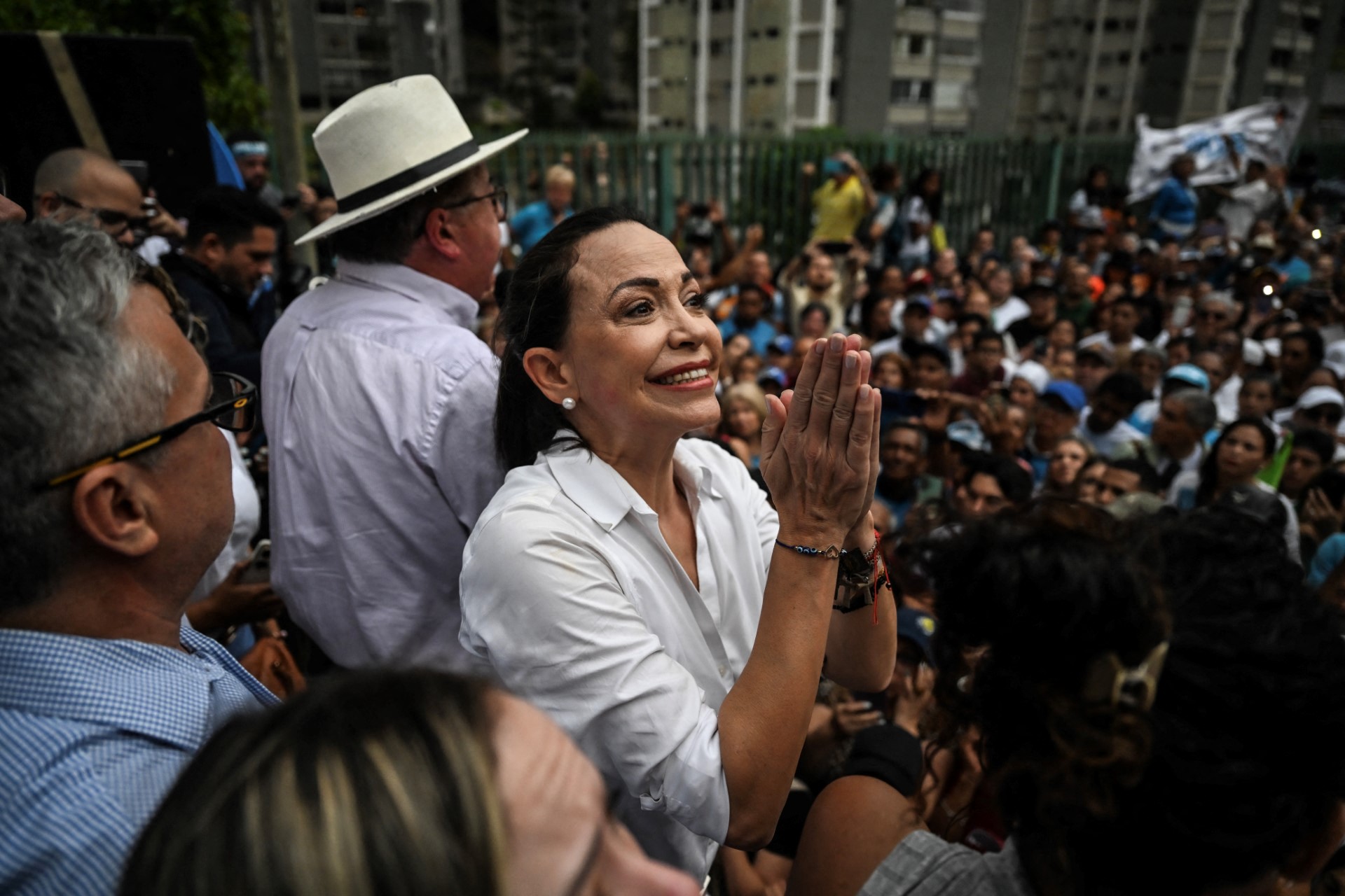 Chúo Torrealba: María Corina Machado expresa el deseo de cambio de todo un país
