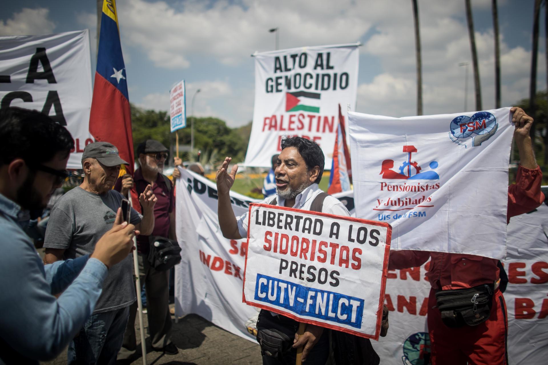 Venezolanos protestaron este 1 de mayo 