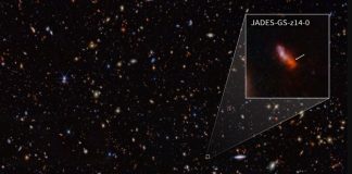 James Webb galaxia más distante