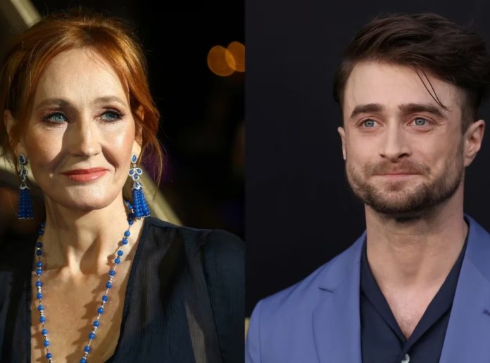 Daniel Radcliffe y Rowling transgéneros
