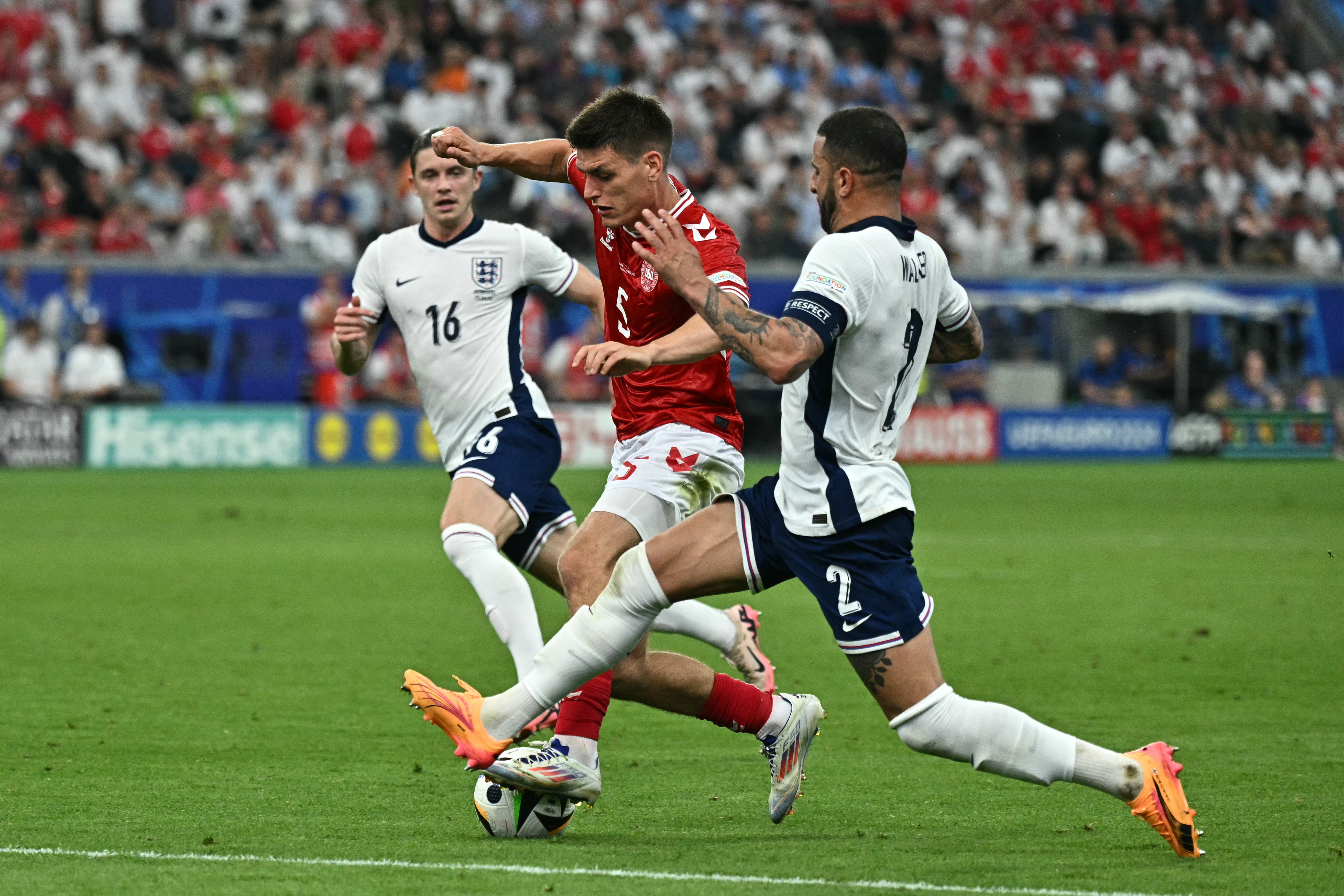 Football: UEFA Euro 2024 – 1st round day 2: Group C Denmark v England