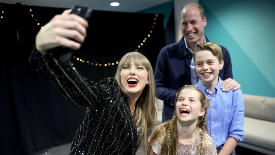 [VIDEO] Captan al príncipe William bailando en el concierto de Taylor Swift en Londres