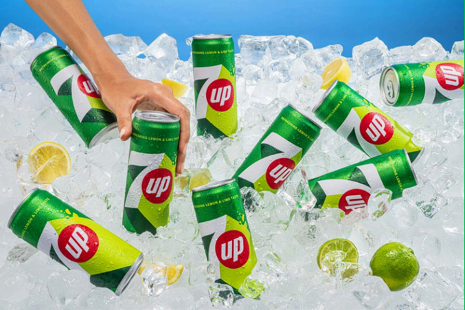 Más refrescante y transparente: así es la nueva imagen de 7Up