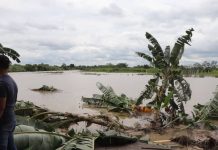 Cientos de personas afectadas por la crecida del río Guanare en Portuguesa
