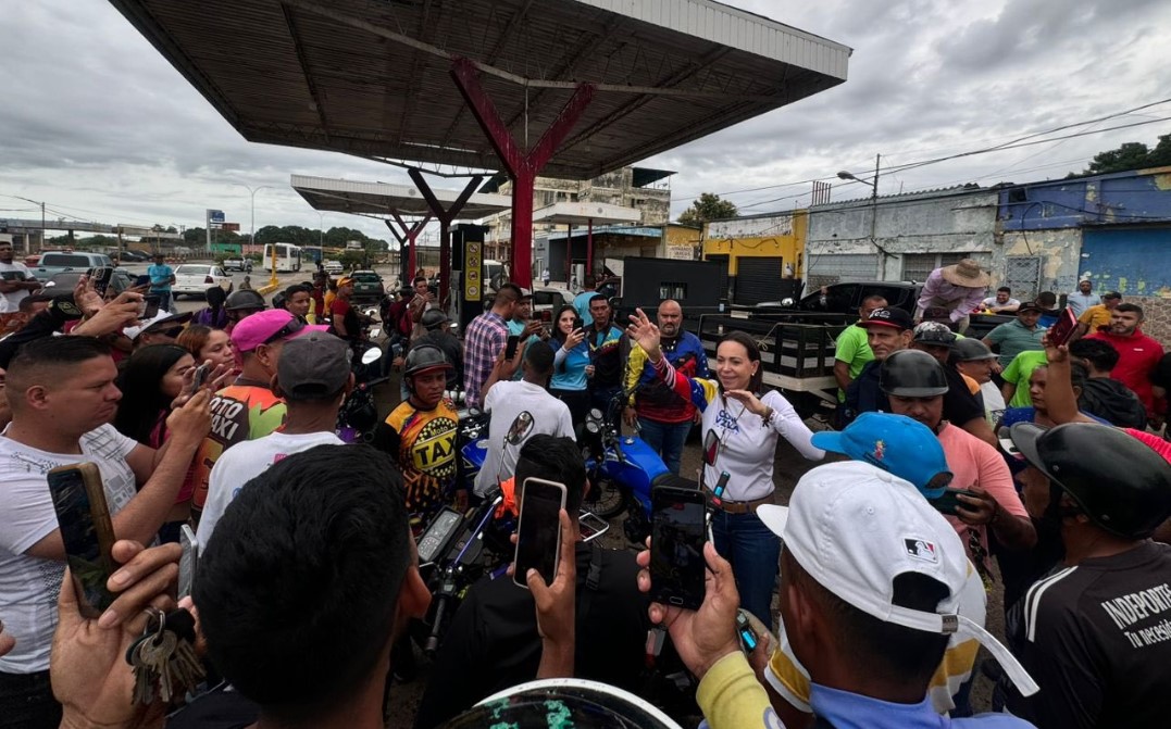 María Corina Machado en San Carlos, Cojedes