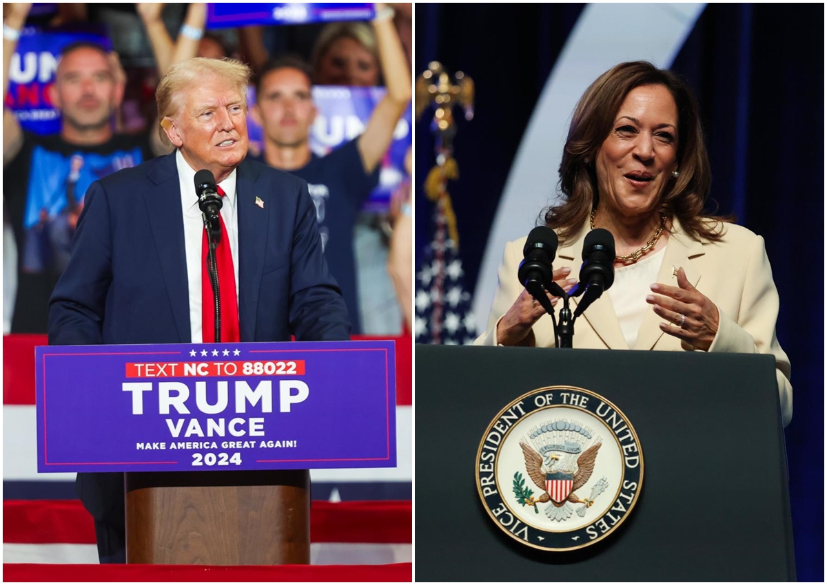 Harris y Trump empatan en el condado «demócrata» Miami-Dade