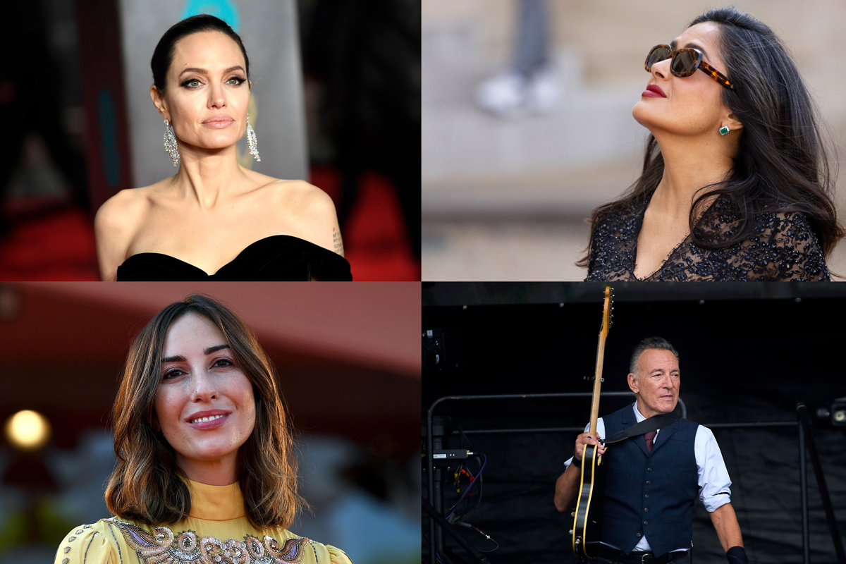 Angelina Jolie, Salma Hayek y Bruce Springsteen estrenarán sus últimos filmes en Toronto