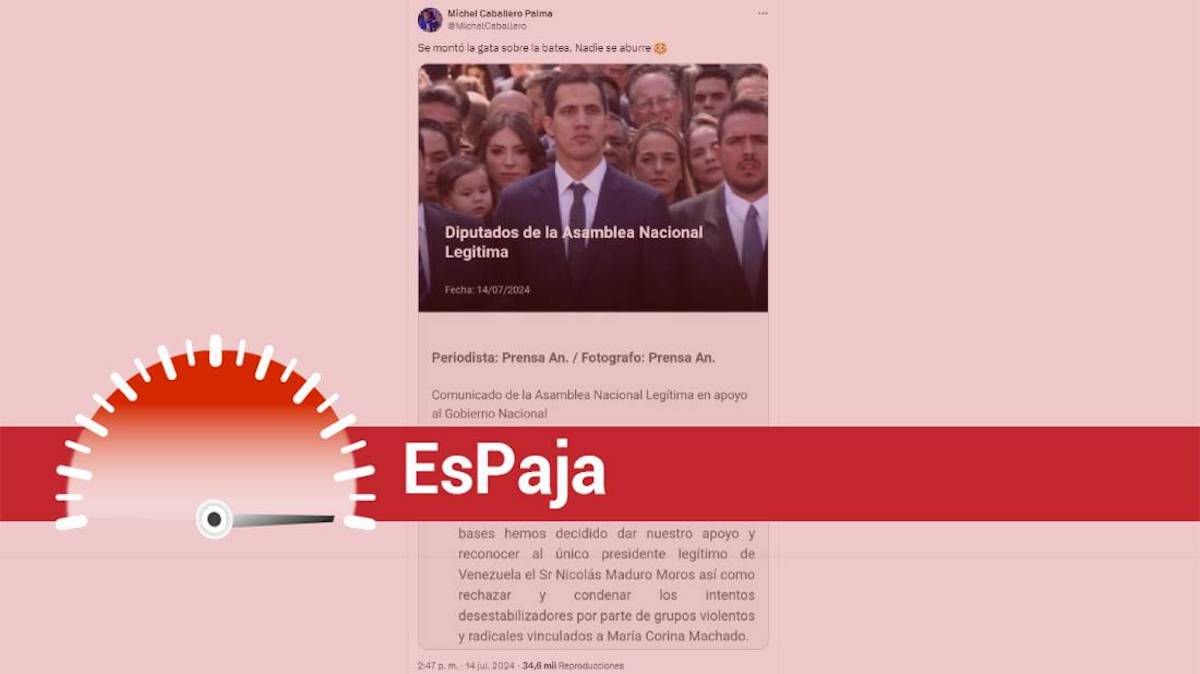 ¿Asamblea Nacional de Juan Guaidó dio su apoyo a Nicolás Maduro a través de un comunicado?