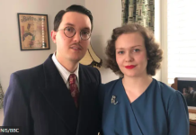 la pareja de veinteañeros que vive como si estuvieran en la década de los años 40