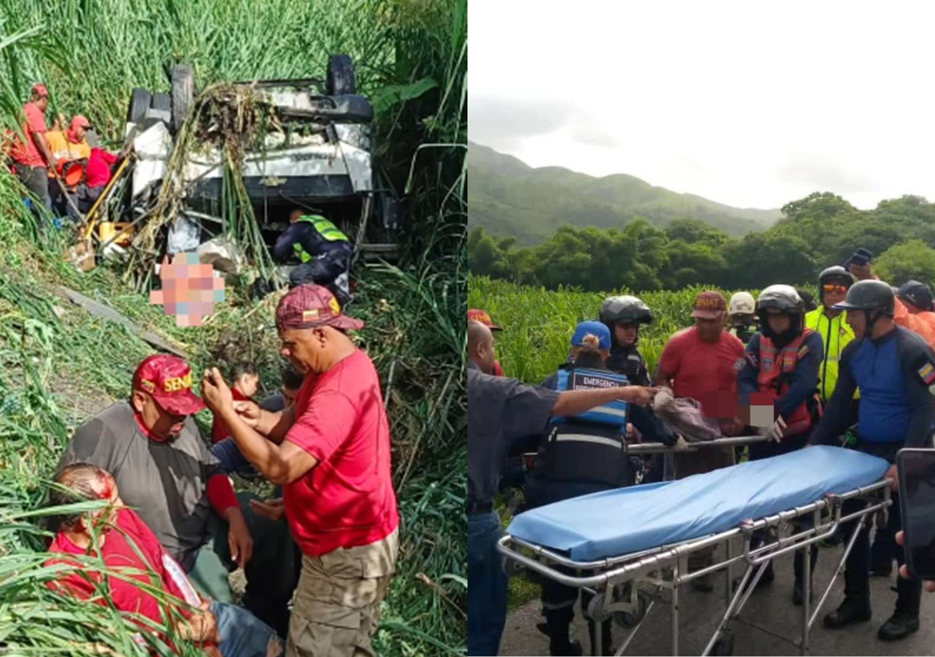 Camión del Seniat volcó en la Autopista Regional del Centro: 3 muertos y 20 heridos