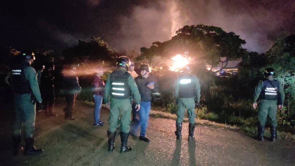 Explota tubería de gas en Anzoátegui: gobierno dice que es un acto de sabotaje